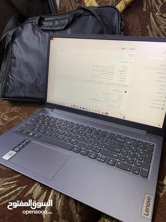 لابتوب لينوفو استعمال خفيف ونظيف