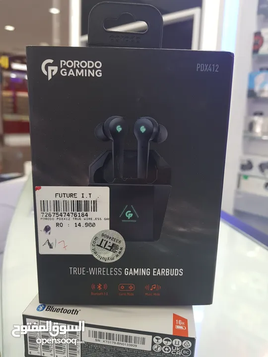 Porodo Gaming true Wireless gaming earbuds