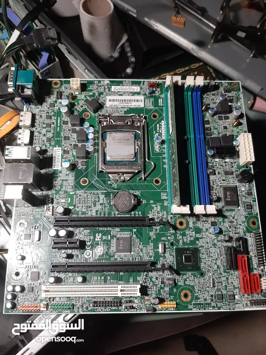 طقم كمبيوتر مكتبي للبيع: معالج Intel Core i5-4590 الجيل الرابع + مذربورد ASM LGA 1150 + رام 4GB DDR3