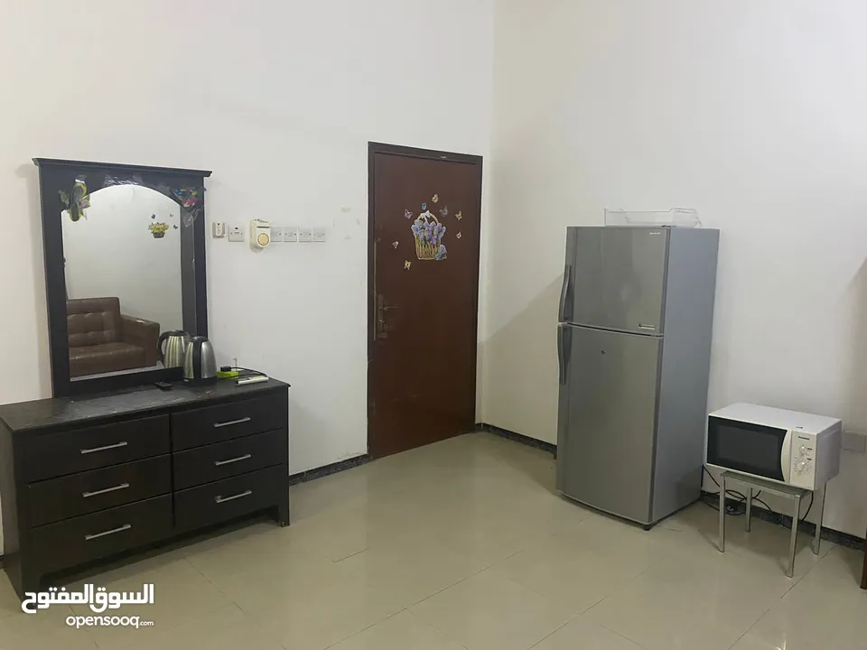 للايجار غرفه وحمام مفروشه بالكامل Furnished room and bathroom