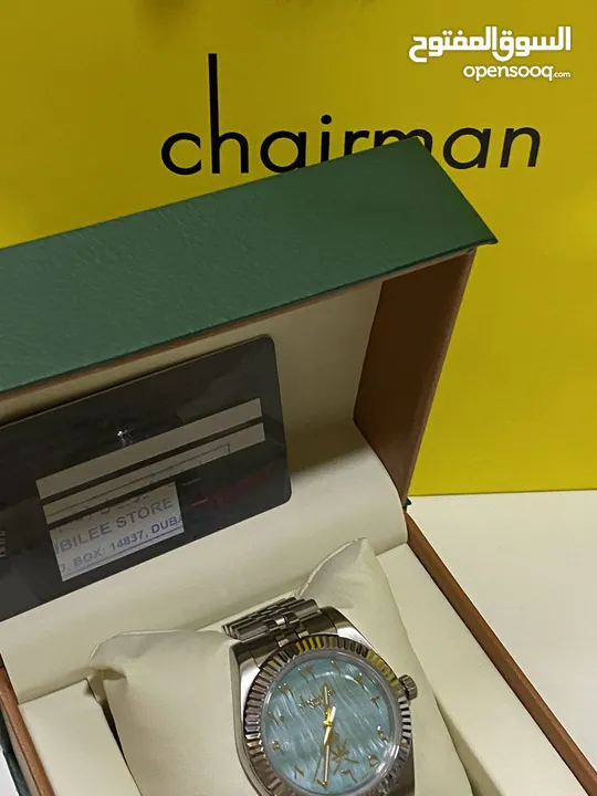 ساعة شيرمن خنجر وتاج استخدام بسيط جداً ونظيفة كاملة الملحقات