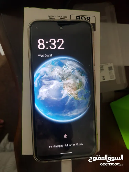 تلفونcalus at16 pro max شيبه iphon 16 pro max جديد كرتونة ومعه كفر وشاحن وسماعة وشاشة ضد الكسر ملزقة