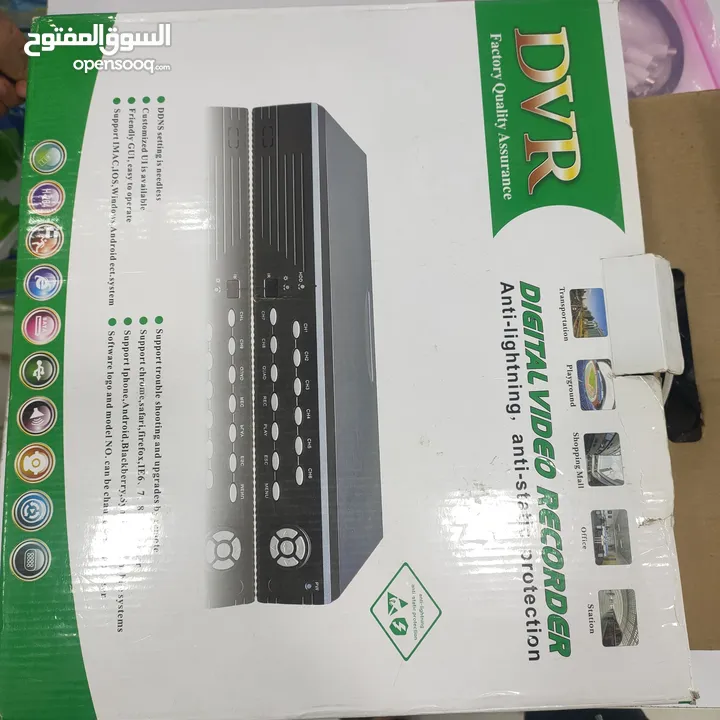 جهاز dvr جديد لم يستخدم بيشغل 8 كاميرا