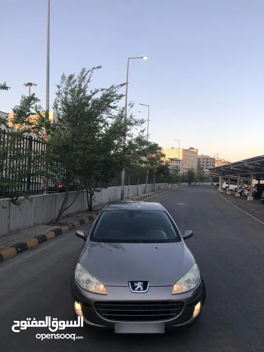 بيجو 407 موديل 2008  اتوماتيك فحص كامل مالك واحد  ممشى 90 الف فقط