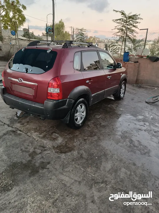هونداي توسان موديل 2007 جيب الصلى على النبي مش ناقصو شي ترخيص جديد