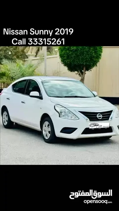 Nissan Sunny 2019 Model نيسان صني One Owner - Passing Insurance One year