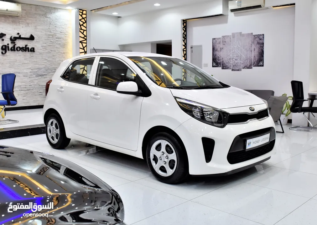 KIA Picanto ( 2019 Model ) in White Color GCC Specs