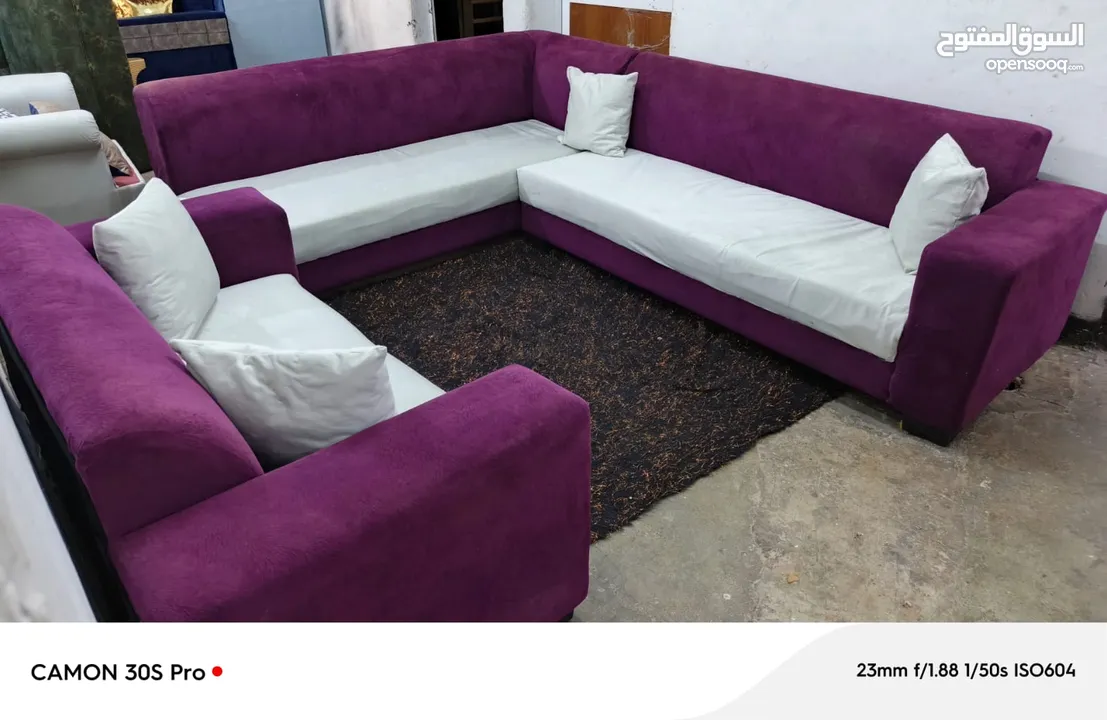 طقم كورنر بحالة الجديد