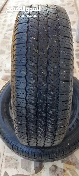 كوشوك دنلوب 235/70/16 بحاله جيده
