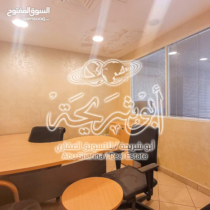 مكتب فاخر بالصويفية مجهز بالكامل للبيع او للايجار من المالك مباشرة