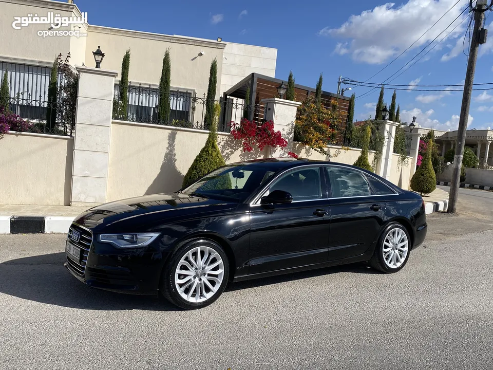 Audi A6 2012 بحالة الوكالة فعلياً