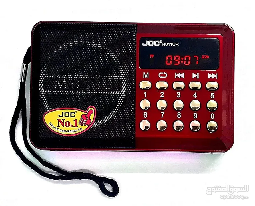 راديو وصب بلوتوث JOC – صوت نقي ومميز ، شحن مجانى لجميع المحافظات ، الدفع عند الاستلام