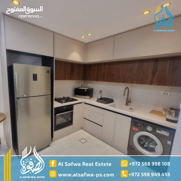 شقه مميزه جدا تناسب ذوقك / جديده مفروشه للايجار مناسبه جدا عرسان أو عائلات صغيره