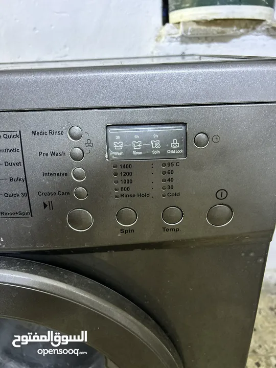 غسالة LG مستعمله سنتين للبيع 10 كيلو