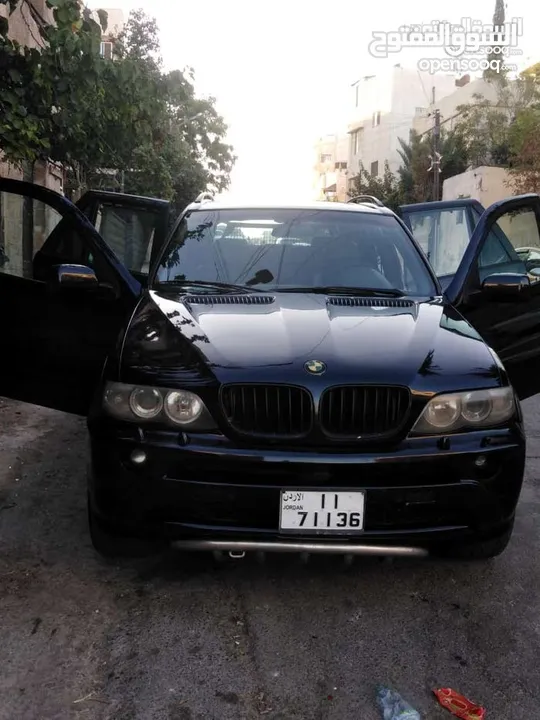 بي ام x5 موديل 2002 سبورت بكج للبيع