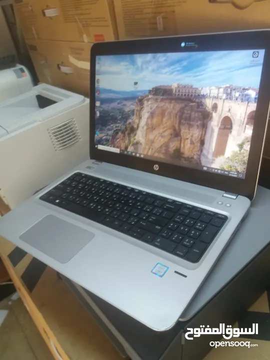 HP i5  كرتين شاشة