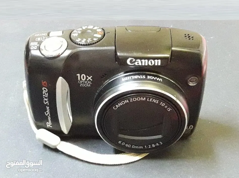 كاميرا canon بحالة ممتازة جدا