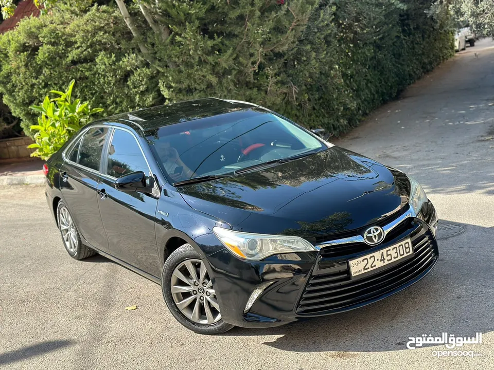 TOYOYA CAMRY XLE clean title  بطارية مركزيه   2015