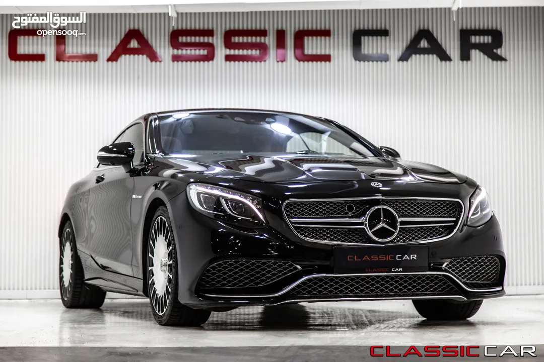 Mercedes S500 Coupe 2016 S65 body kit   السيارة مميزة جدا