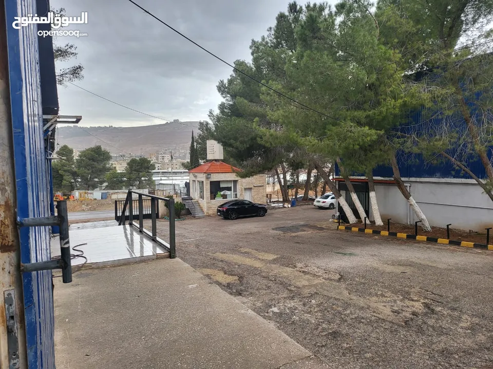 هنجر للإيجار صناعي عمان - عين الباشا مساحات من 400م2 الى 4700م2 صناعات خفيفه ومتوسطة هناجر ومستودعات