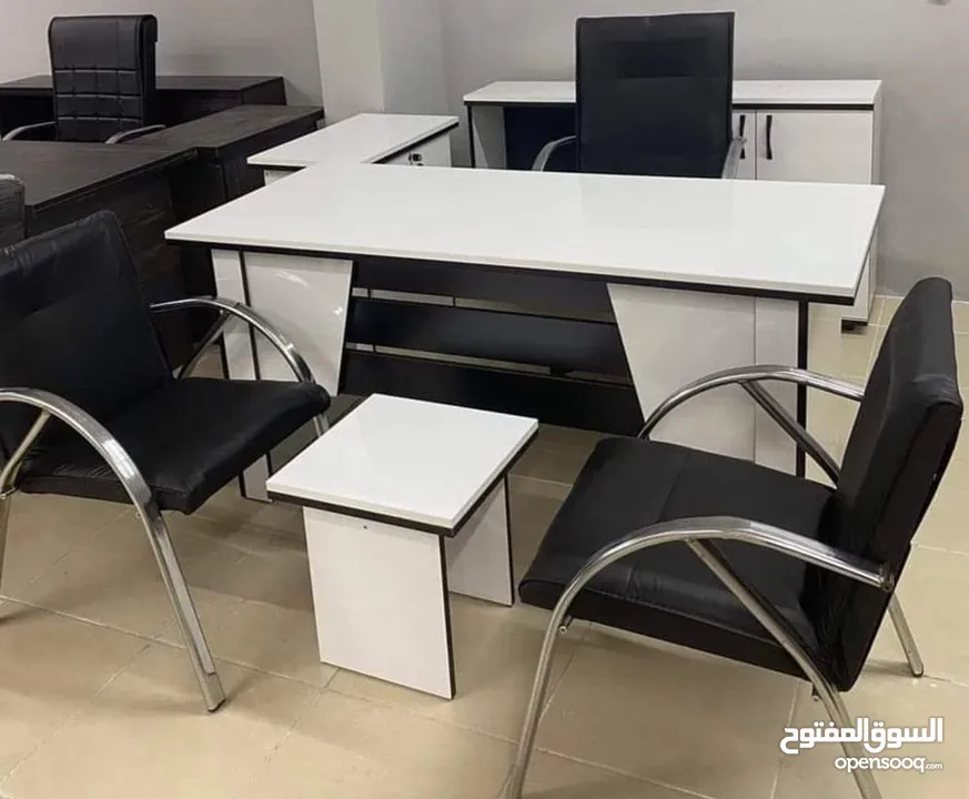 مكتب مدير متوفر بعدة الوان توصيل مجاني عدة موديلات وألوان وقياسات حسب الطلب