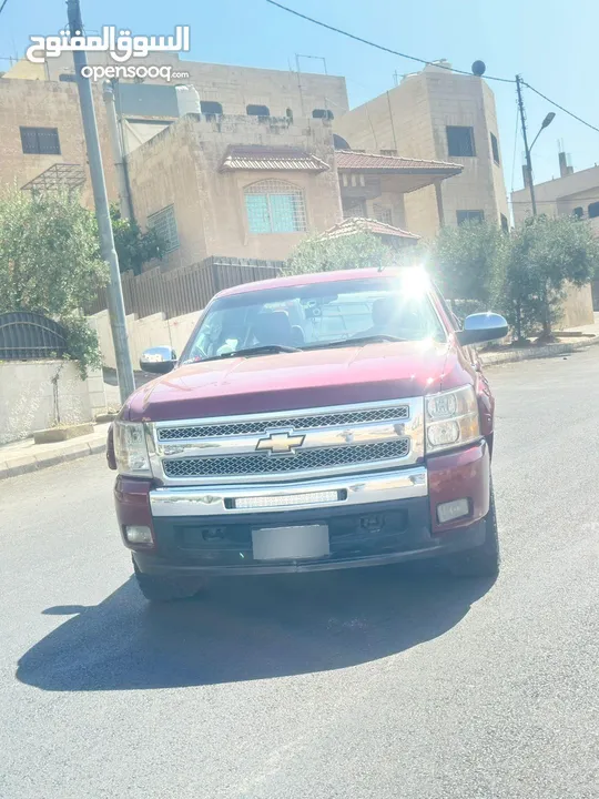 سلفرادو2010مالك اول من الشركه دهان وكاله كلشي وكاله كراسي جلد تحكم طاره