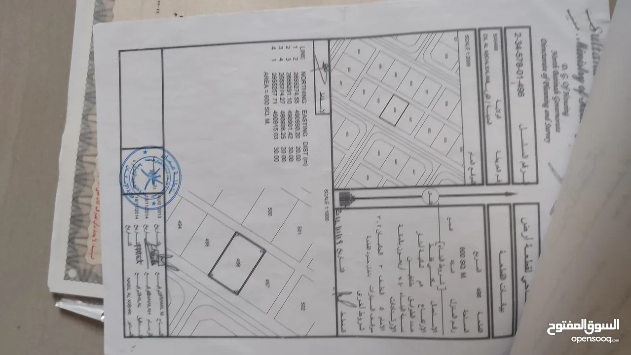 عرض خاص،ثلاث اراضي سكنيات في ولاية صحم مخطط ديل عبدالسلام متفرقات السعر للكل ب6300