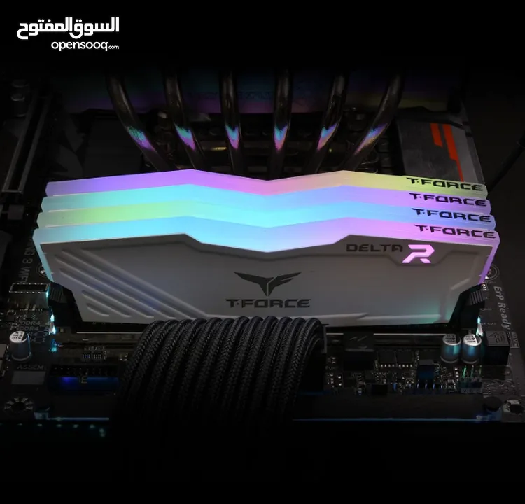 ذاكرة عشوائية جديدة (  TEAMGROUP T-FORCE GAMING RGB RAM 16 GB DDR4  )