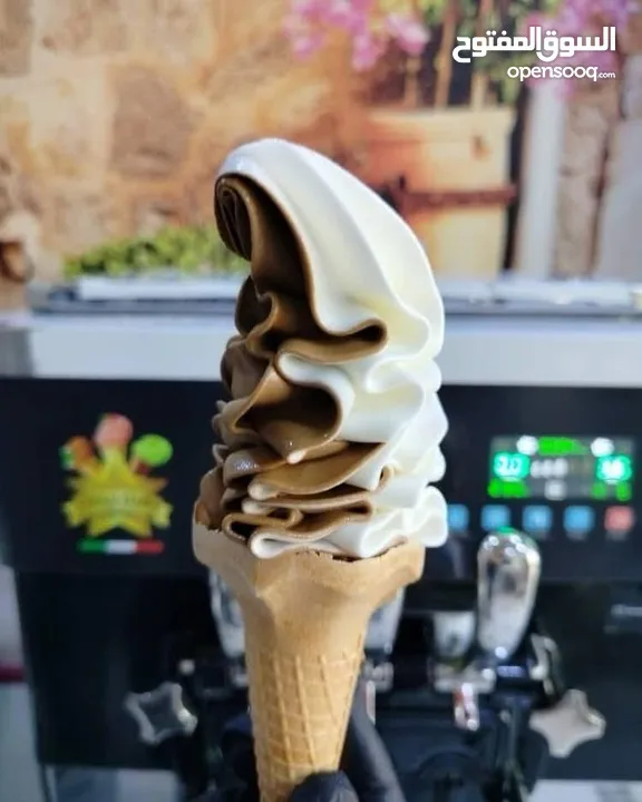 سلاش طبيعي وايس كريم
