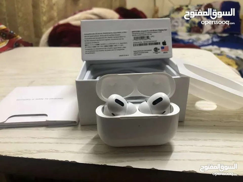 سماعة بلوتوث اصلية ابل  airpods apple صنع أمريكي /USA /made in California