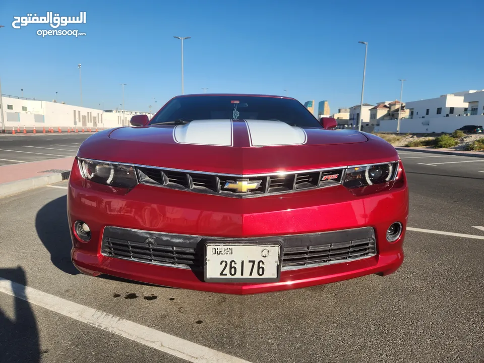 camaro rs 2014 model , gcc