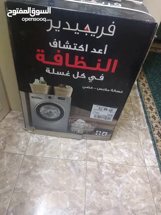 غساله فل 8 كيلو شغاله كفالتها من اسبوع