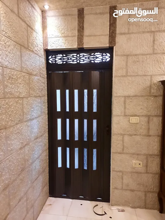 البراق للستائر والديكور #ابواب اكورديون #ستائر