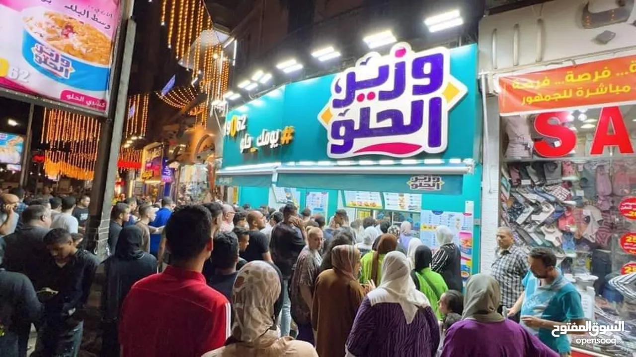 محل متأجر جاهز ب 50 الف شهرى ل وزير الحلو و المالكى غير الزيادة السنوية 10%