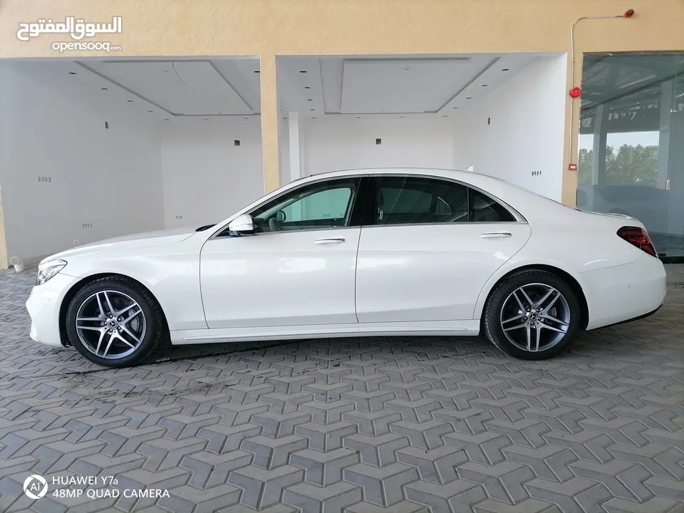 مرسيدس S450 2020ممشي4.700وارد الخليج