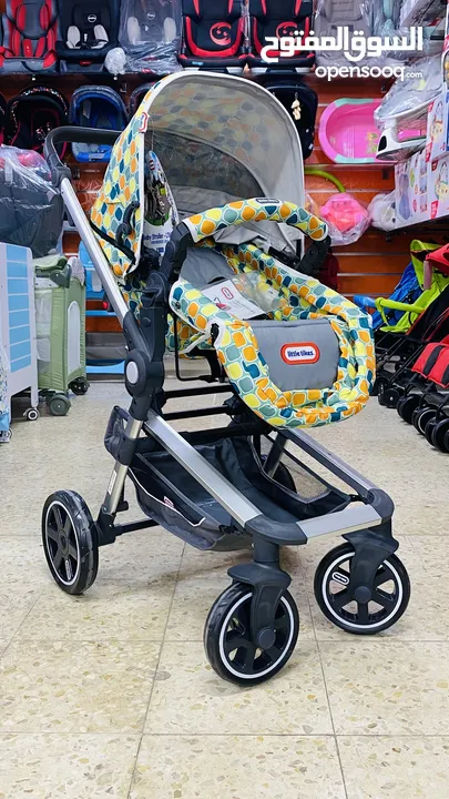عرباية الدفع الشارع الاوروبية للاطفال ماركة little tikes الراحة والامان لك ولطفلك لدى island toys