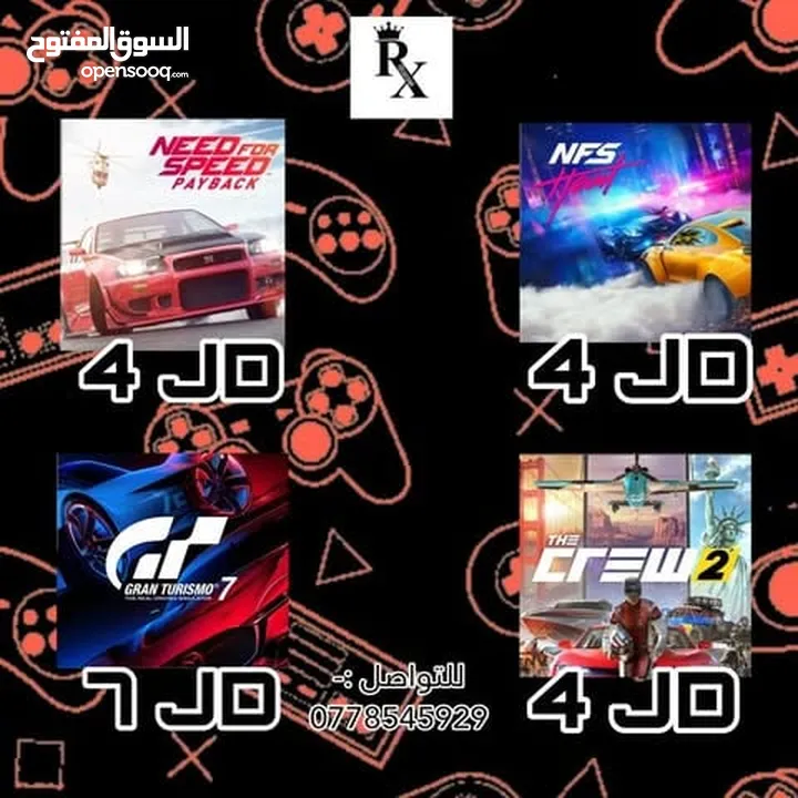 تنزيل العاب اصليه PS5+PS4 اونلاين + اوفلاين باقل الاسعار في المملكه..(يوجد خصم عالكميات)