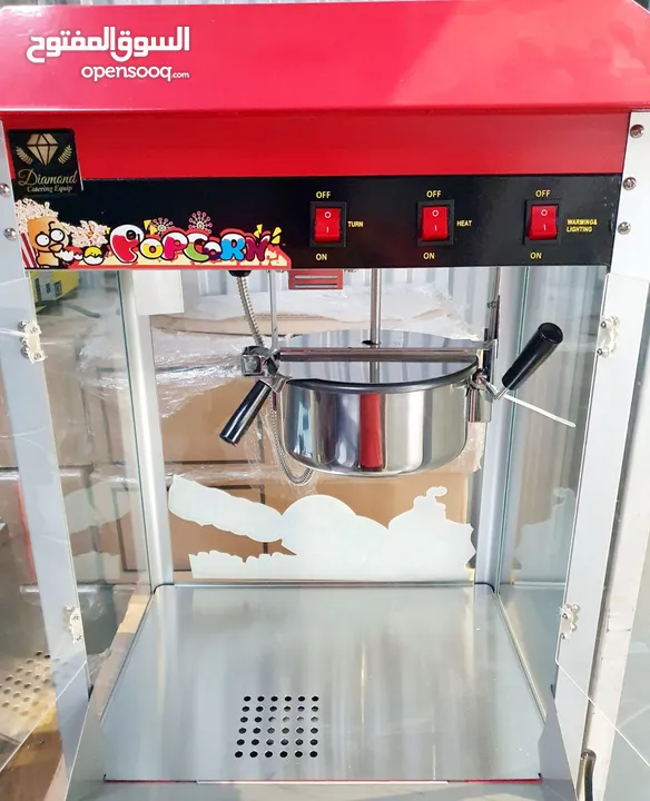 brand new popcorn machine