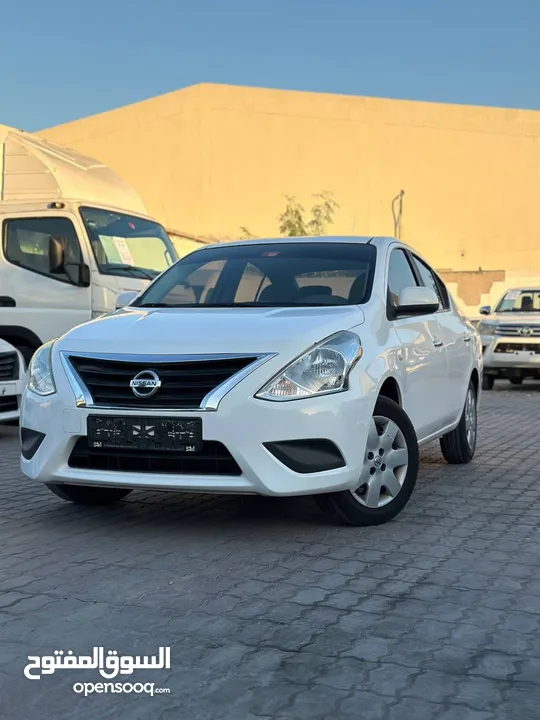 Nissan Sunny 2021 white color