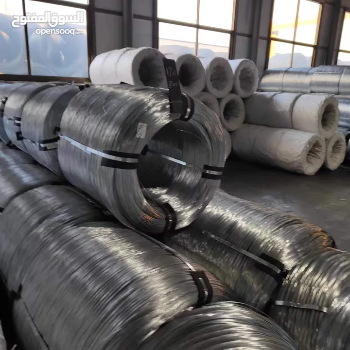 Steel and galvanized wires