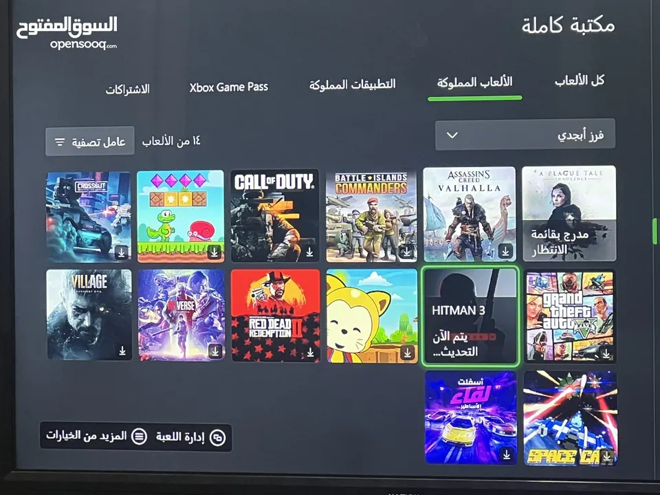 جهاز Xbox One X بحالة الجديد مع كرتونته