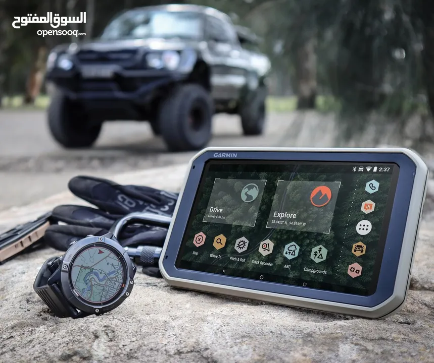 Garmin Overlander جهاز جرمن الملاحة و تحكم بالسيارة