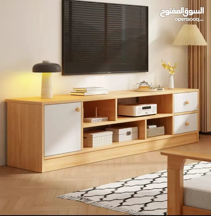 مزنزن خشبي فاخر بتصميم عصري وراقي خامة خشبية متينة وثابتة  ألوان عصرية تناسب جميع أنواع الأثاث