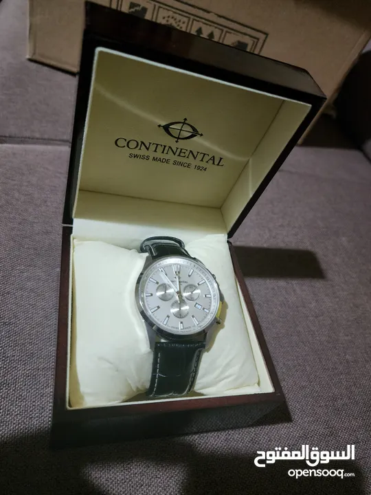 ساعة كونتينتال سويسري أصلي بحالة الجديد