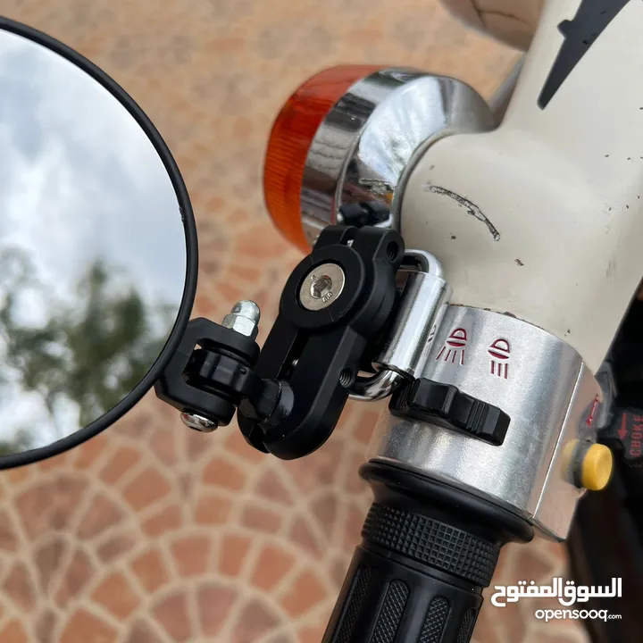 " للبيع مرآة  للدراجات النارية 90cc،70cc،50cc "