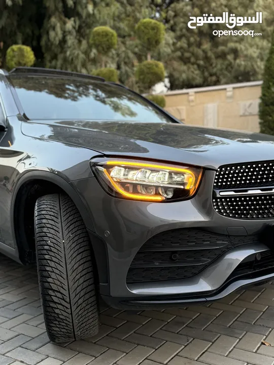مارسيدس GLC 300DE ترخيص 2022 محرك 2000 هايبرد (ديزل وكهرباء) 321 حصان