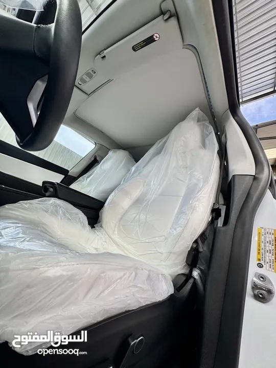 Tesla Model Y 2022 ( LONG RANGE DUAL MOTOR )  فحص الشريف  7 جيد  ، B+ اوتوسكور ايرباج مغلق غير مفتوح