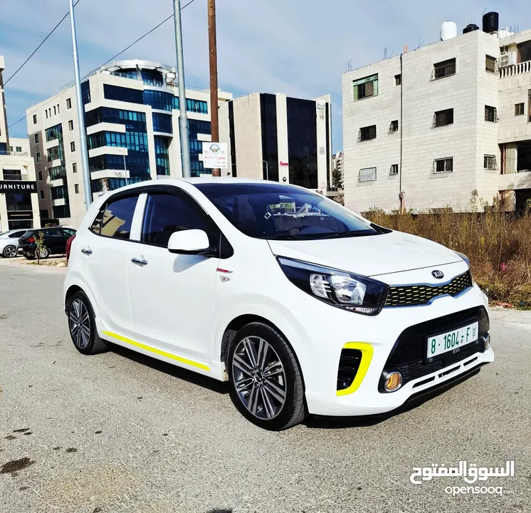 كيا بيكانتو 2020 GT LINE دهان الشركة