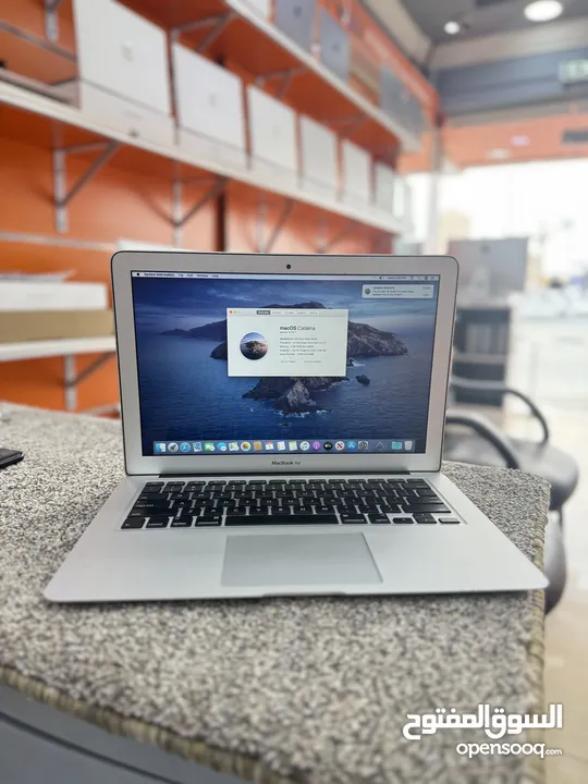 MacBook Air 13.3 inch Display Ci5 4gb ram 256 gb ssd storage with charger, bag & 2 months warranty