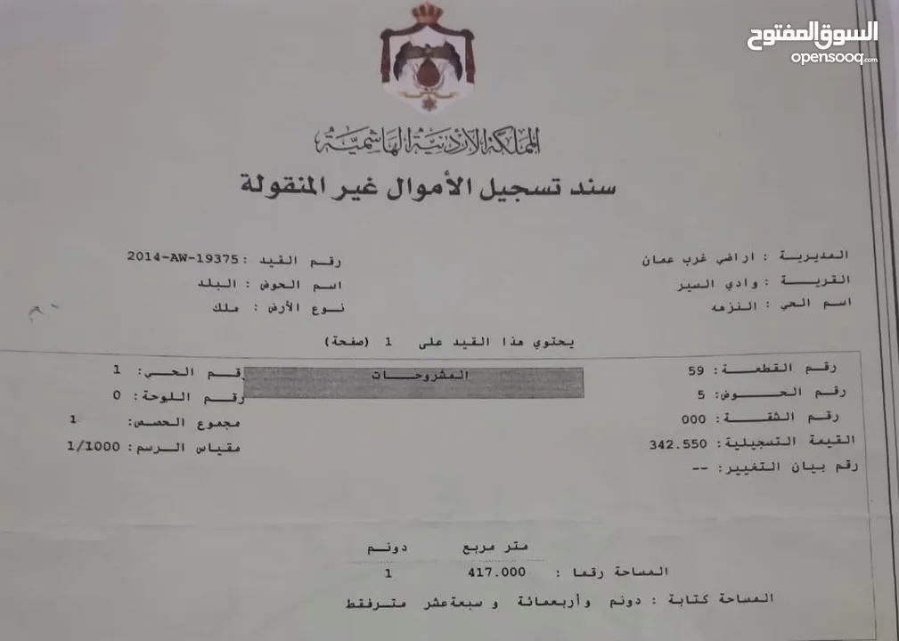 قطعة ارض للبيع